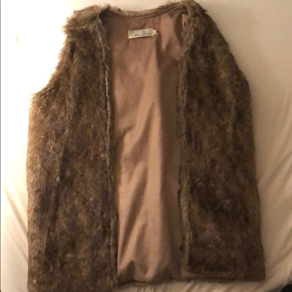 LF Faux Fur Vest